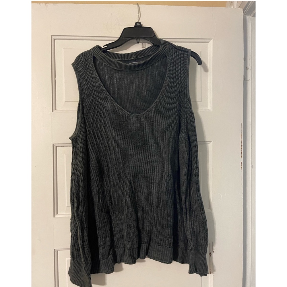 Green Cold Shoulder